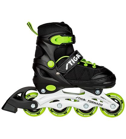 Stiga Rollerskates - Tornado - Black/Green - Inline