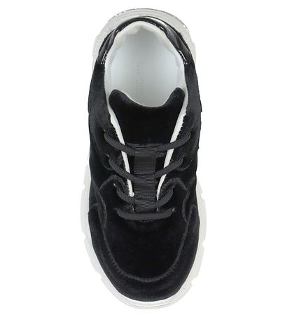 Emporio Armani Schuhe - Velours - Schwarz