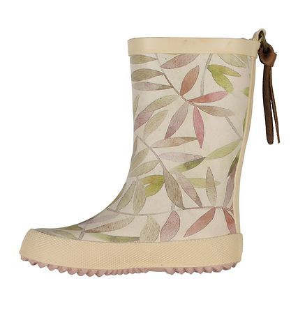 Bisgaard Rubber Boots - Fashion - Beige Leaves