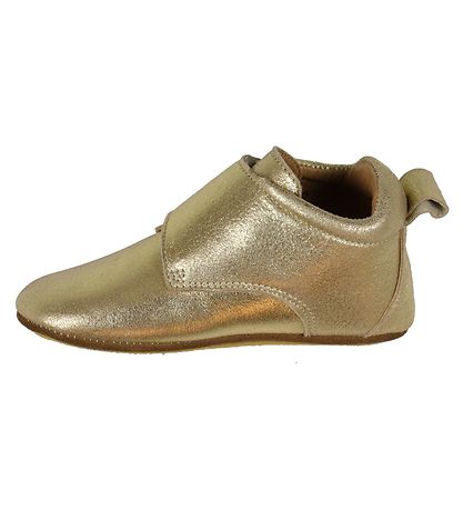 Above Copenhagen Soft Sole Leather Shoes - Gold