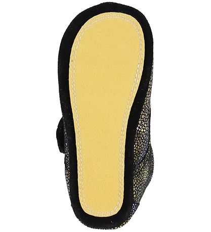 Above Copenhagen Leren Slippers - Black Dot