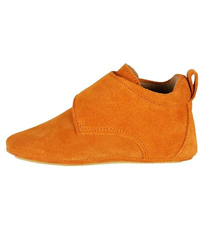 Above Copenhagen Soft Sole Leather Shoes - Orange Suede