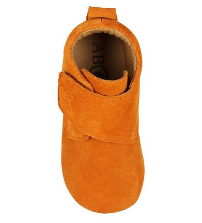 Above Copenhagen Soft Sole Leather Shoes - Orange Suede