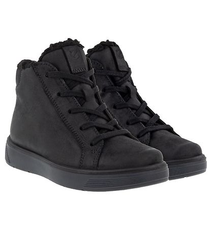 Ecco Kuldastígvél - Gata Tray K - Tex - Black