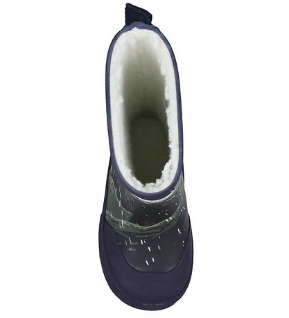 Viking Thermo Boots - Jolly Thermo Print - Navy/Dark Grey