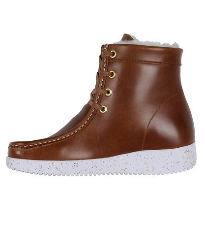 Nature Winterstiefel Mit Futter - Asta - Tabak