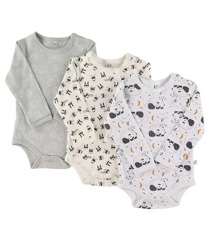 Pippi Bodysuit - 1 pcs - Assorted - L/Æ - Unisex w. Pattern