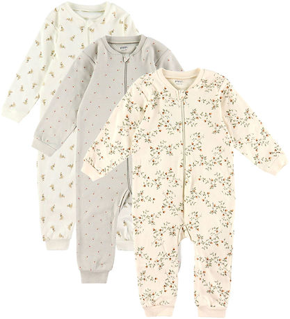 Pippi Jumpsuit w.o. Footies - 1 pcs - Assorted - Unisex w. Patte