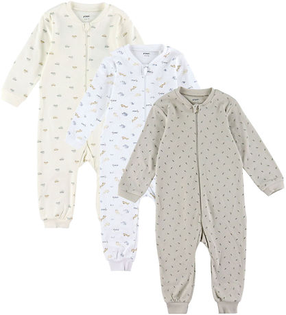Pippi Jumpsuit w.o. Footies - 1 pcs - Assorted - Pattern