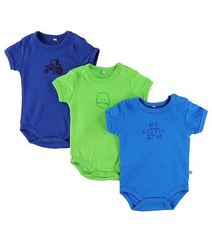 Pippi Bodysuit - 1 pcs - Assorted - K/Æ - Plain w. Print
