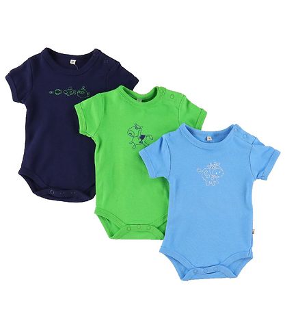 Pippi Bodysuit - 1 pcs - Assorted - K/Æ - Plain w. Print