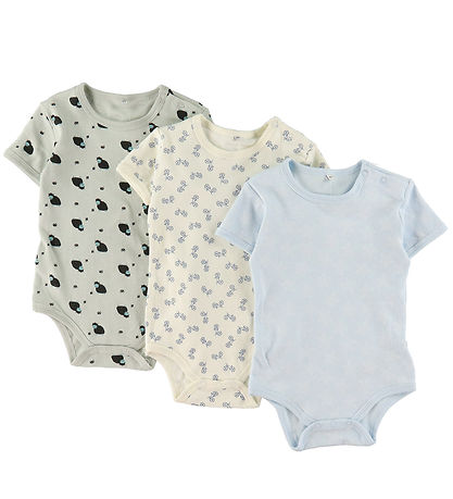 Pippi Bodysuit - 1 pcs - Assorted - K/Æ - Light w. Pattern