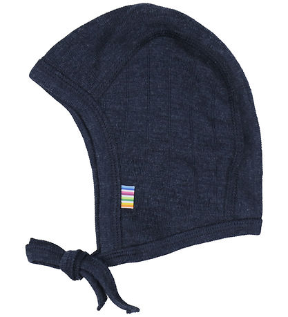 Joha Baby Hat - Wool/Silk - Navy