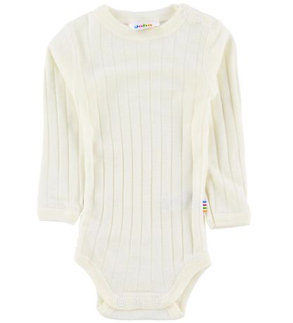 Joha Romper - Wol/Zijde - l/s - Creme
