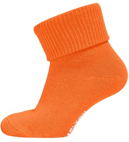 Melton Baby Socks - Orange