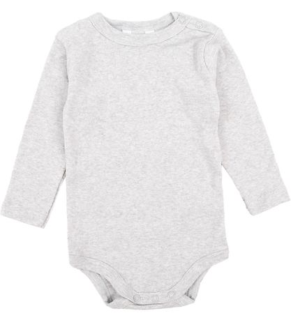 Joha Romper - l/s - Grijs Gevlekt