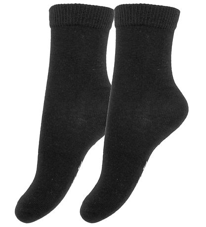 Fuzzies Socken - 2er-Pack - Schwarz