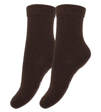 Fuzzies Socken - 2er-Pack - Braun