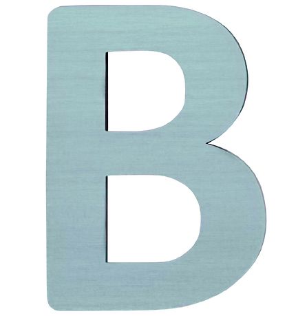 Sebra Träbokstäver - B - Pastell Pojke