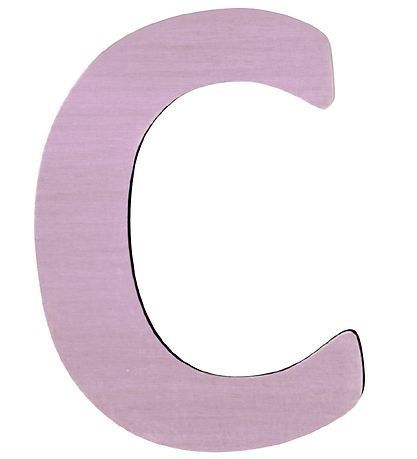 Sebra Träbokstäver - C - Pastell Flicka