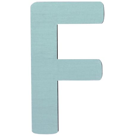 Sebra Träbokstäver - F - Pastell Pojke