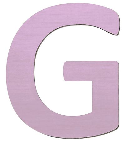 Sebra Träbokstäver - G - Pastell Flicka
