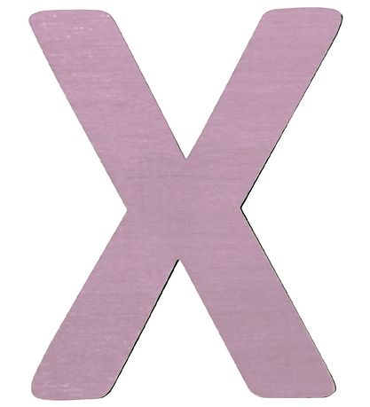 Sebra Träbokstäver - X - Pastell Flicka