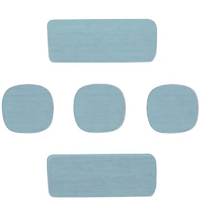 Sebra Träbokstäver - Tecken - Pastell Pojke