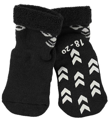 Hummel Baby Socks - HMLSnubbie - Black w. Non-Slip