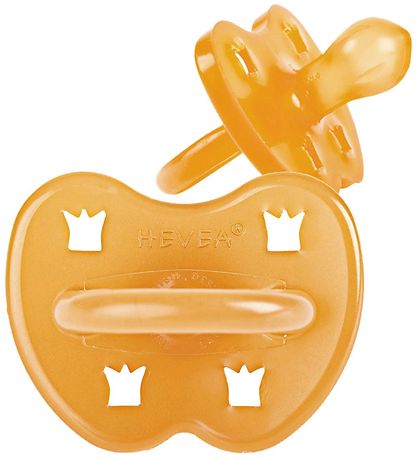 Hevea Pacifier - Crown - Natural Rubber