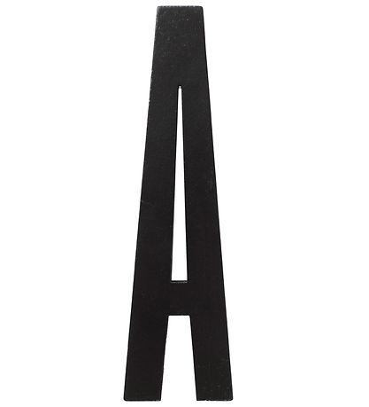 Design Letters Träbokstäver - A - Svart