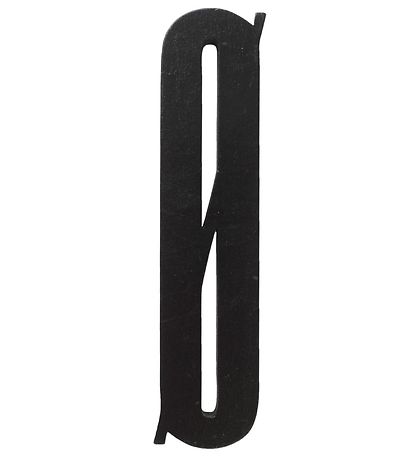 Design Letters Träbokstäver - Ø - Svart