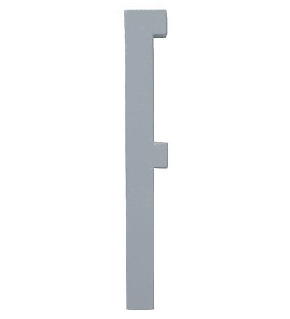 Design Letters Träbokstäver - F - Grå