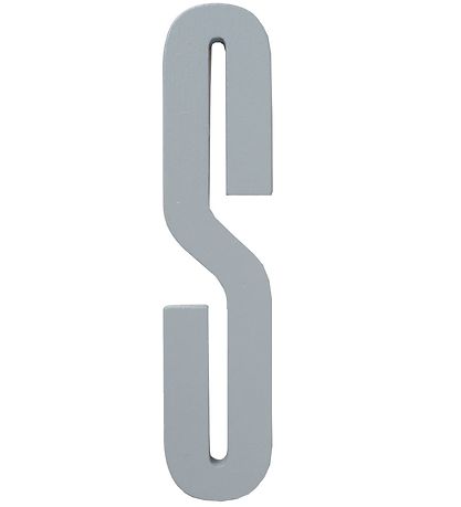 Design Letters Träbokstäver - S - Grå