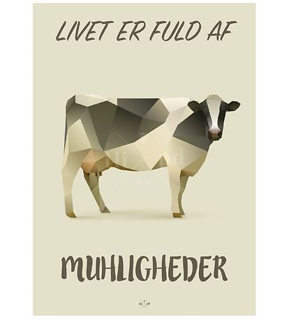 Hipd Affisch - 50x70 - Cow