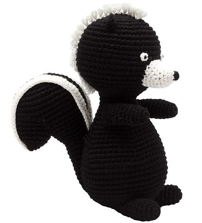 NatureZoo Soft Toy - Sir Skunks - Black/White