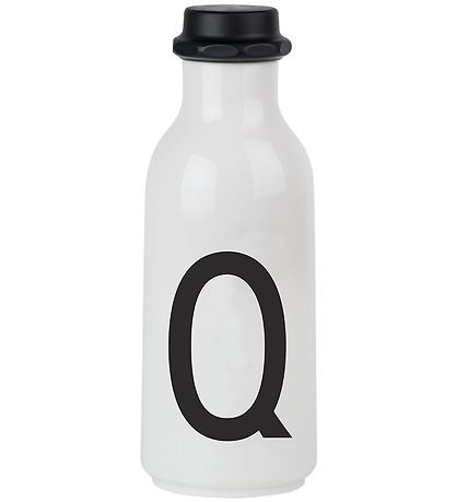 Design Letters Vatnsflaska - 500 ml - Hvítur M. Q