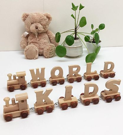 Bino Toys Namenszug - Holz - 5 cm - X