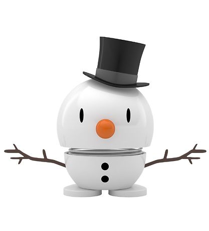 Hoptimist Baby Bumble - 9 cm - Snowman - Hvítt