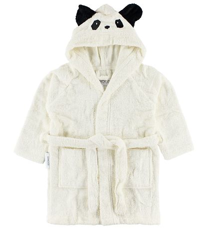 Liewood Bathrobe - Cream w. Panda