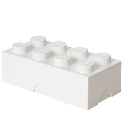 LEGO® Storage Matlåda - 8 Knoppar - Vit