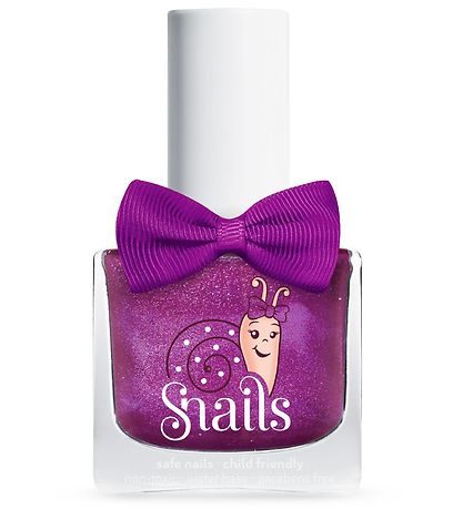 Snails Nagellack - Raspberry Pie - Fuchsia m. Glitzer