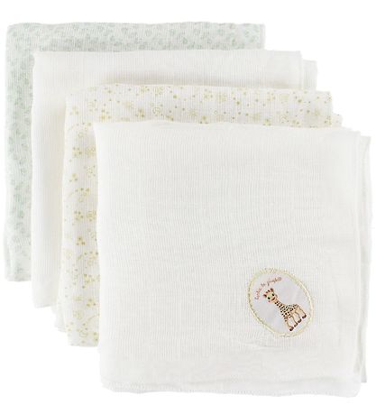 Sophie la Girafe Hydrofiele Doek - 4-pack - 70x70 - Dier