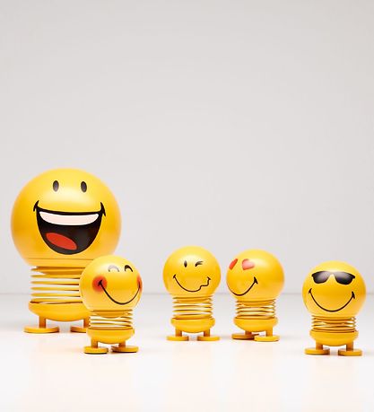 Hoptimist Baby Smiley Cool - 8 cm - Gult