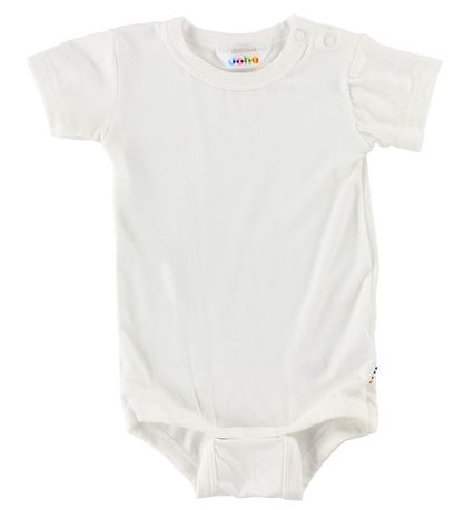 Joha Romper s/s - Bamboe - Wit