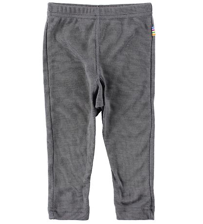 Joha Leggings - Wol_/Zijde - Donkergrijs