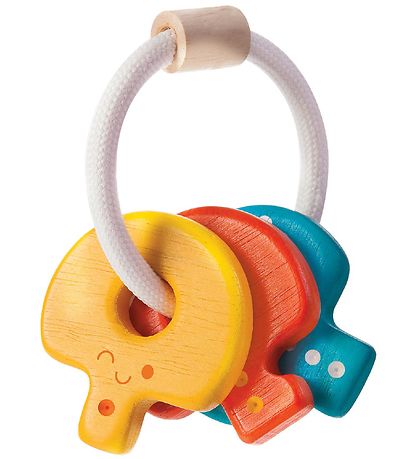 PlanToys Rattle - Keys - Multicolour