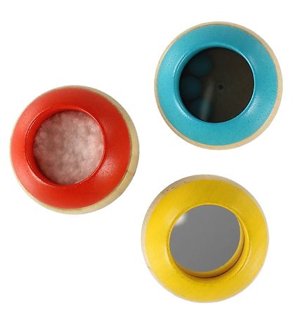 PlanToys Sensory Tumbling - 3 pcs - Red/Yellow/Blue