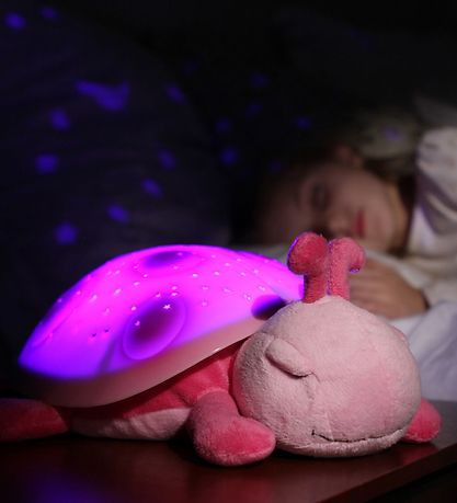 Cloud-B Night Lamp - Twilight Ladybug - 24 cm - Rose