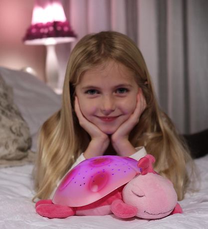 Cloud-B Night Lamp - Twilight Ladybug - 24 cm - Rose